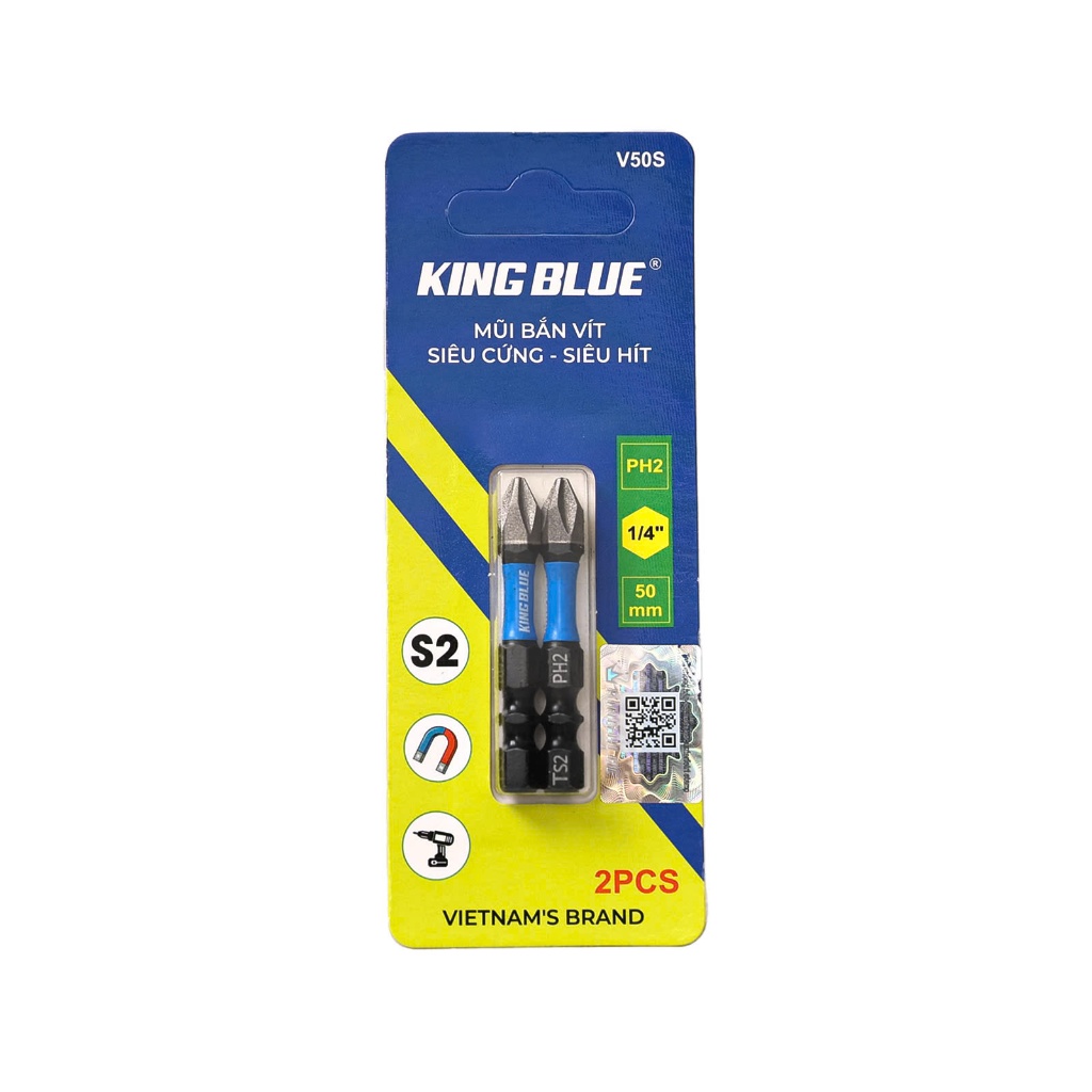 Bộ 2 mũi vít siêu hít KingBlue V50S/V100S