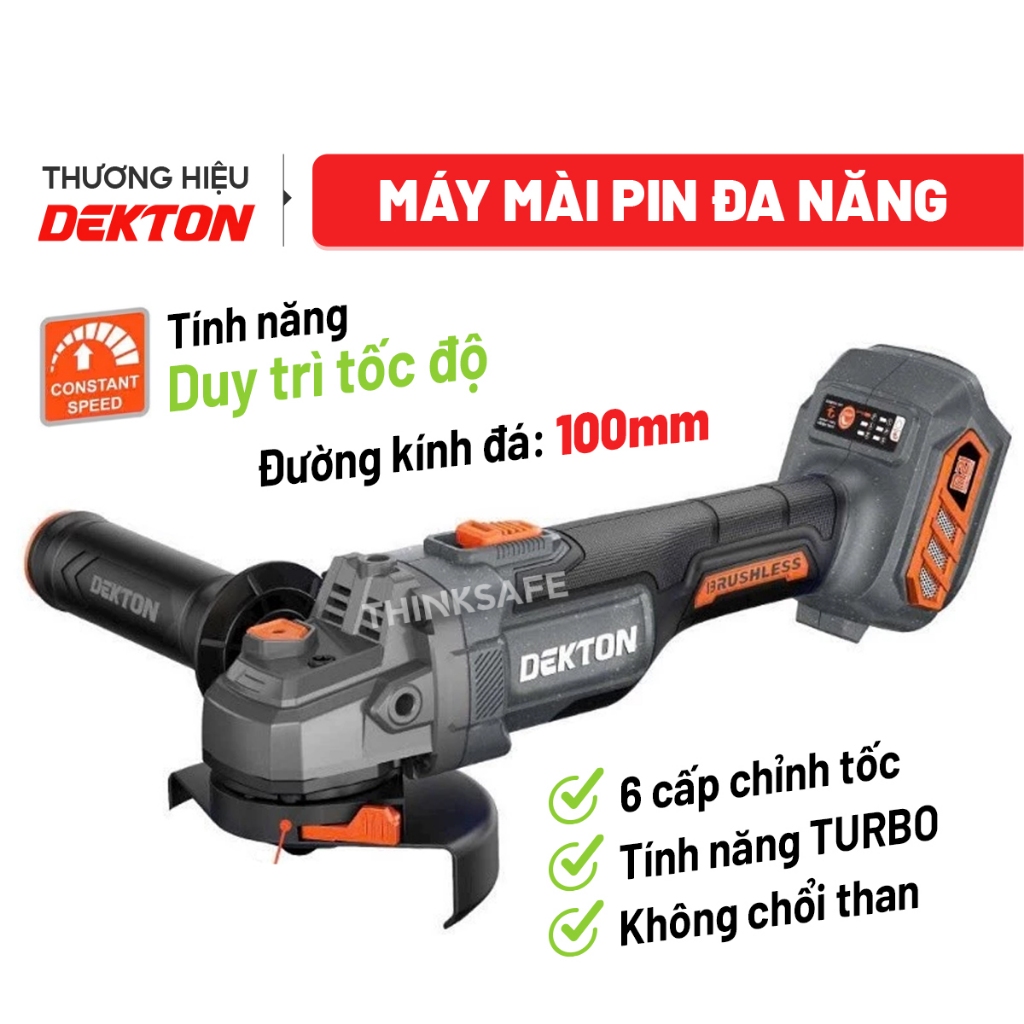 Máy mài pin DEKTON M21-AG100PLUS, Đĩa 100mm
