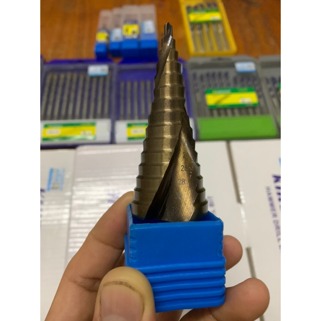 Mũi khoan tháp chuôi lục giác KingBlue M2 KBT-04*12/ KBT-04*20/ KBT-04*32