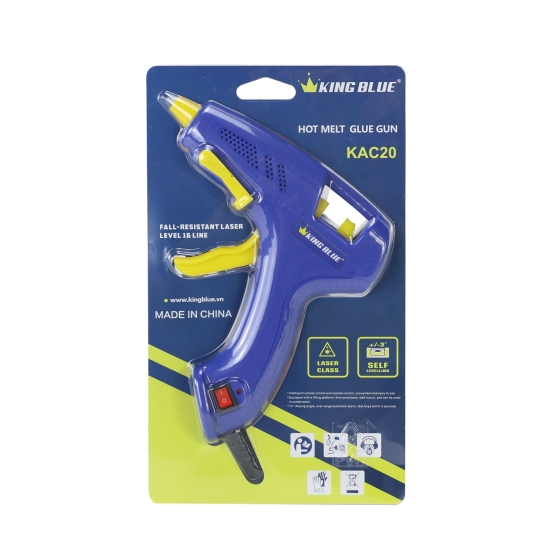 Máy bắn keo nến TOTAL công suất 100W - 220W, đường kính keo 7-11.2mm, thời gian nóng 3-5 phút, Súng bắn keo - Thinksafe