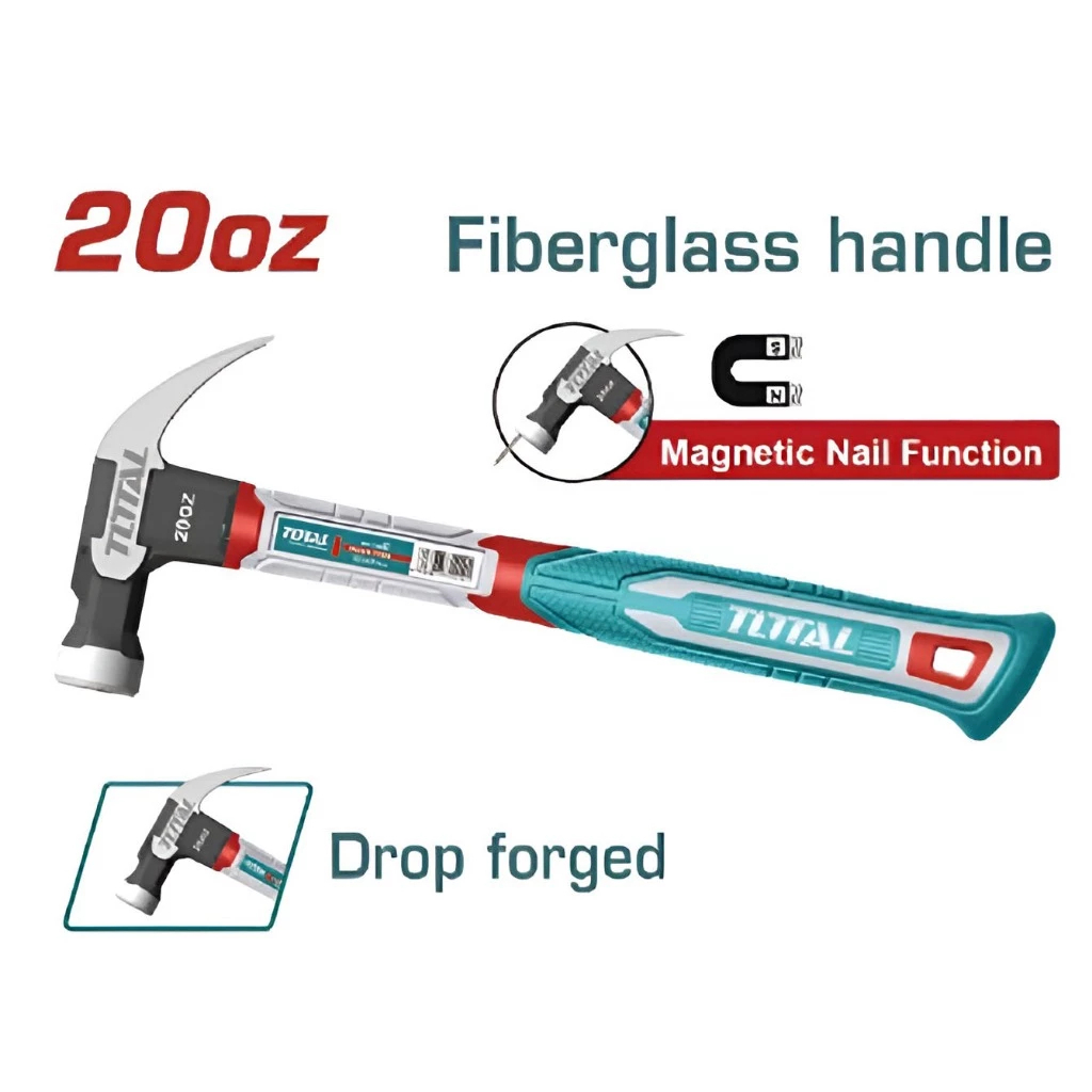 Búa nhổ đinh mini Total THTM7386D