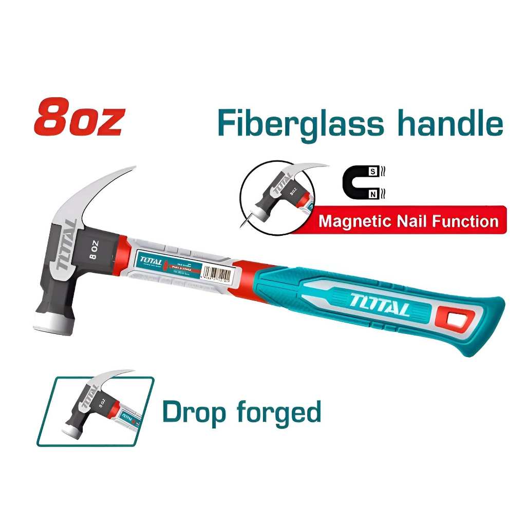 Búa nhổ đinh mini Total THTM7386D