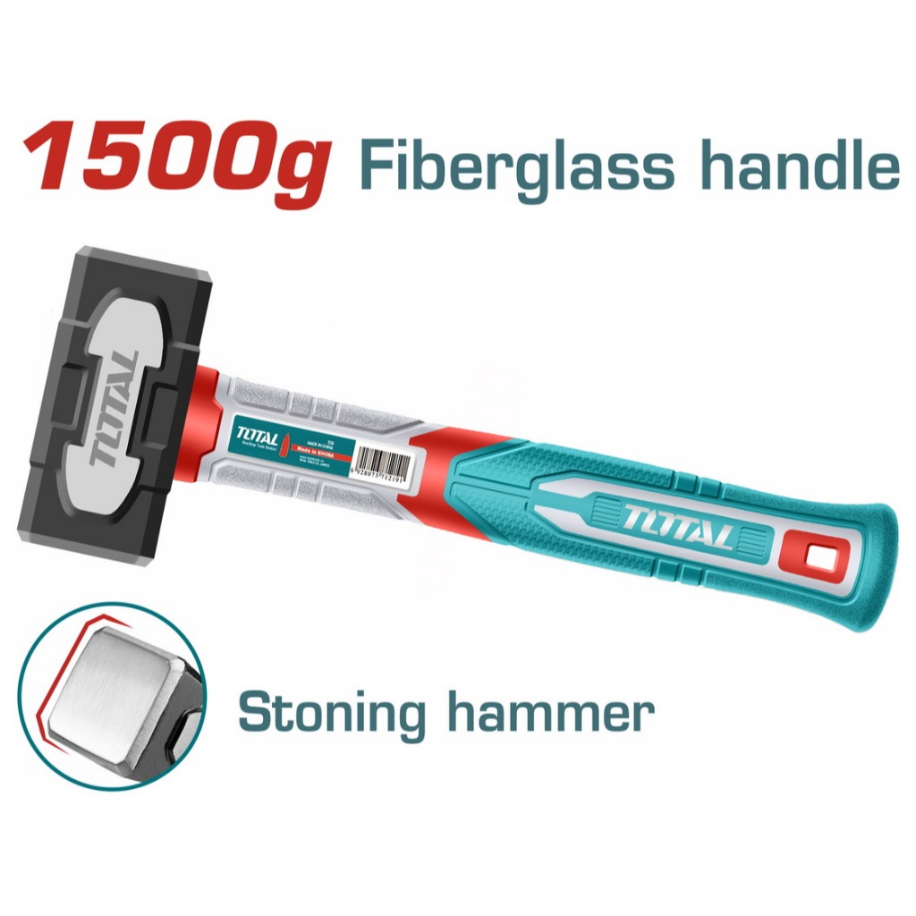 Búa tạ INGCO HSTH8802 chịu nhiệt, thép carbon 45# đầu nặng 1000 g - Thinksafe