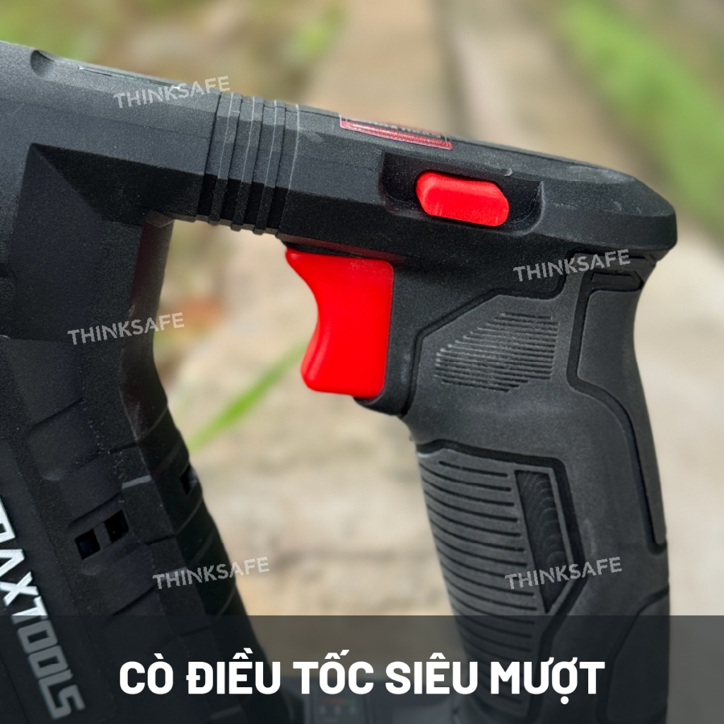 Khoan bê tông 2 chức năng pin 21V Amaxtools A3CN12SM