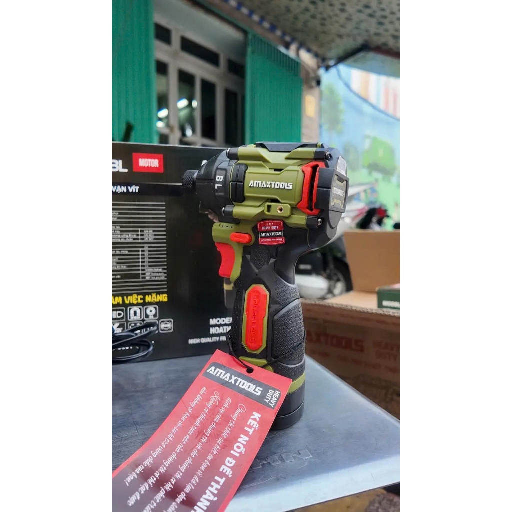 Máy Vặn Vít Pin Amaxtools AV18514SA (16V) Lực Siết 185Nm