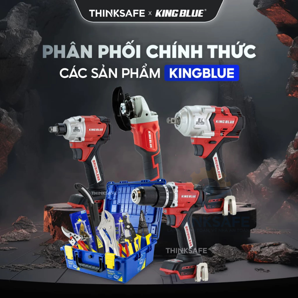 Đèn pin siêu sáng KINGBLUE LED1000 có chế độ turbo 30s khoảng cách chiếu sáng 920m có chức năng sạc dự phòng