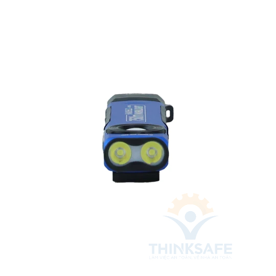 Đèn led cài áo Kingblue LED750 nhiều chế độ sáng, 2 nút chuyển chế độ, độ sáng 750lumen, đèn pin siêu sáng cài áo