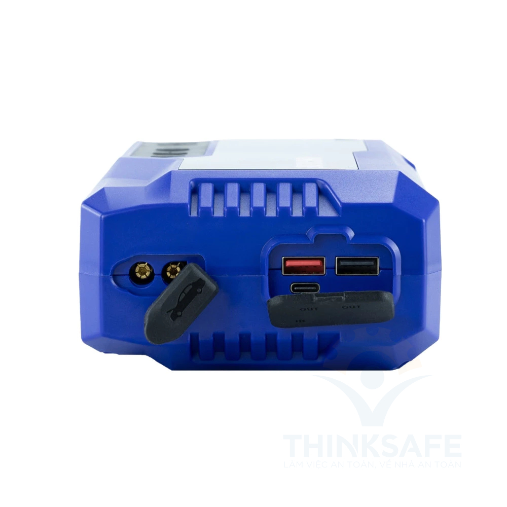 Bộ bơm lốp, kích bình đa năng KingBlue K10000 dung lượng pin 10000mAh áp suất khí nén 150psi, bảo hành 12 tháng