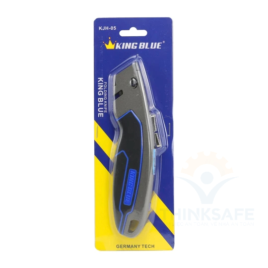Dao rọc cáp đa năng KingBlue KJH-04/05 thép SK4 Nhật Bản, Dao rọc giấy đầu vít đóng/mở sử dụng ở góc 90 độ và 180 độ
