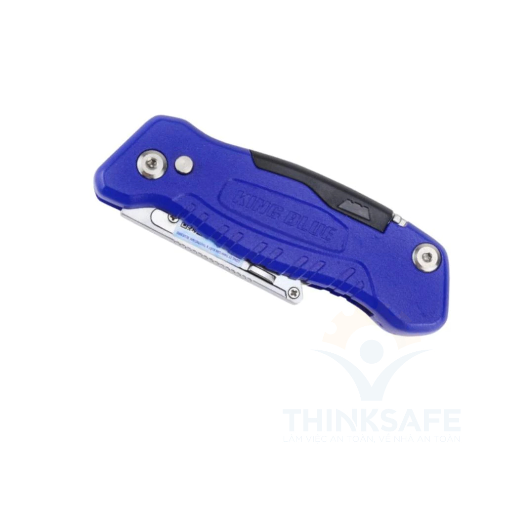 Dao rọc cáp đa năng KingBlue KJH-04/05 thép SK4 Nhật Bản, Dao rọc giấy đầu vít đóng/mở sử dụng ở góc 90 độ và 180 độ