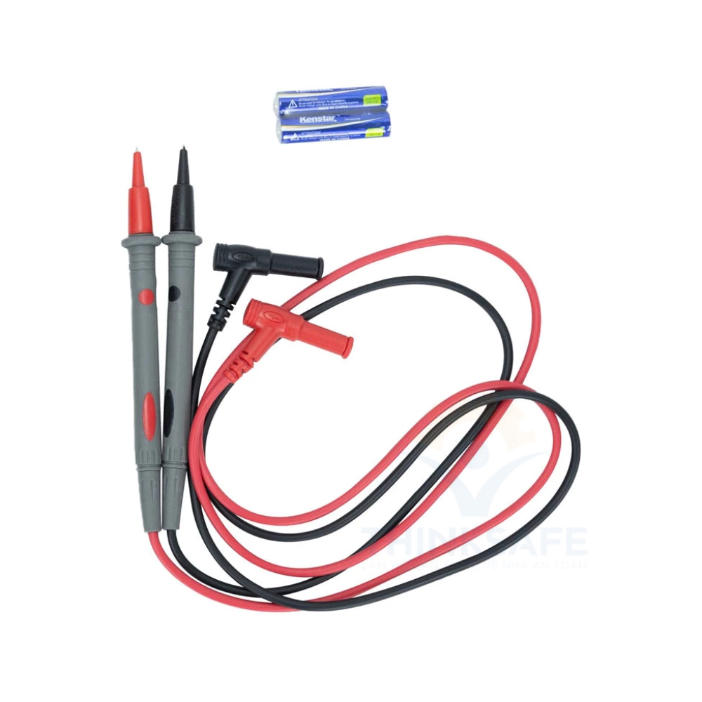 Đồng hồ đo điện vạn năng điện tử 600V KingBlue KIW-600 hiển thị 2000 số đếm, chuẩn CAT II 600V kèm dây đo