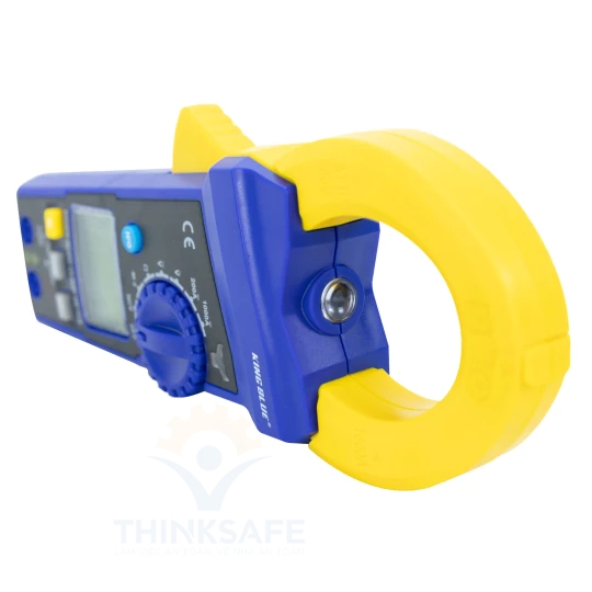 Ampe kìm 600V KingBlue KIG-600 Đồng hồ kẹp dòng vạn năng Chuẩn CAT III, màn hình LCD đo dòng điện, điện áp, điện trở