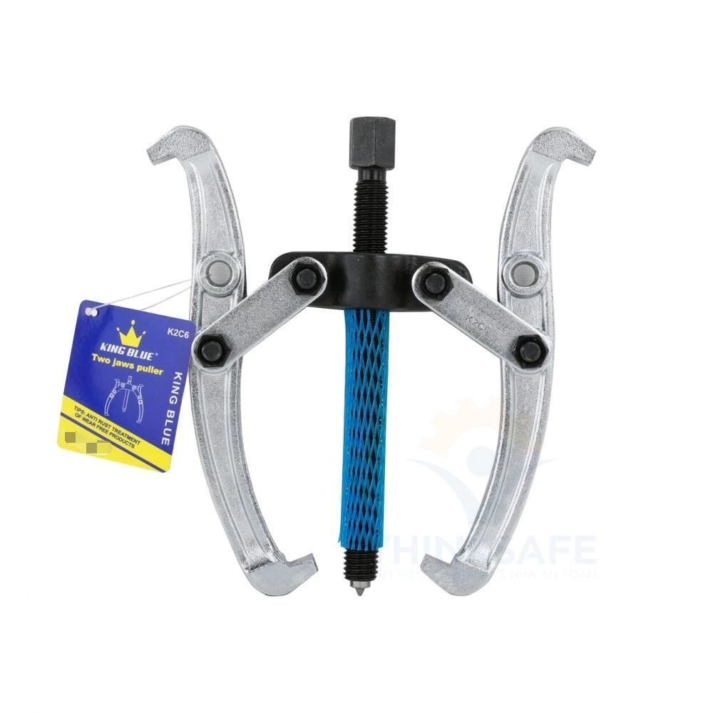 Cảo 2 chấu KingBlue K2C3 - K2C8, kích thước 3 -8 inch thép Cacbon cao cấp có độ cứng cao, khả năng chịu lực tốt