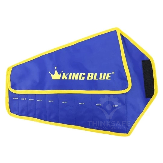 Bộ cờ lê vòng miệng Kingblue KH1-B10/ KH2B9/ KH3B7 kích thước 8-24mm, chất liệu thép cao cấp, túi vải đựng gọn gàng