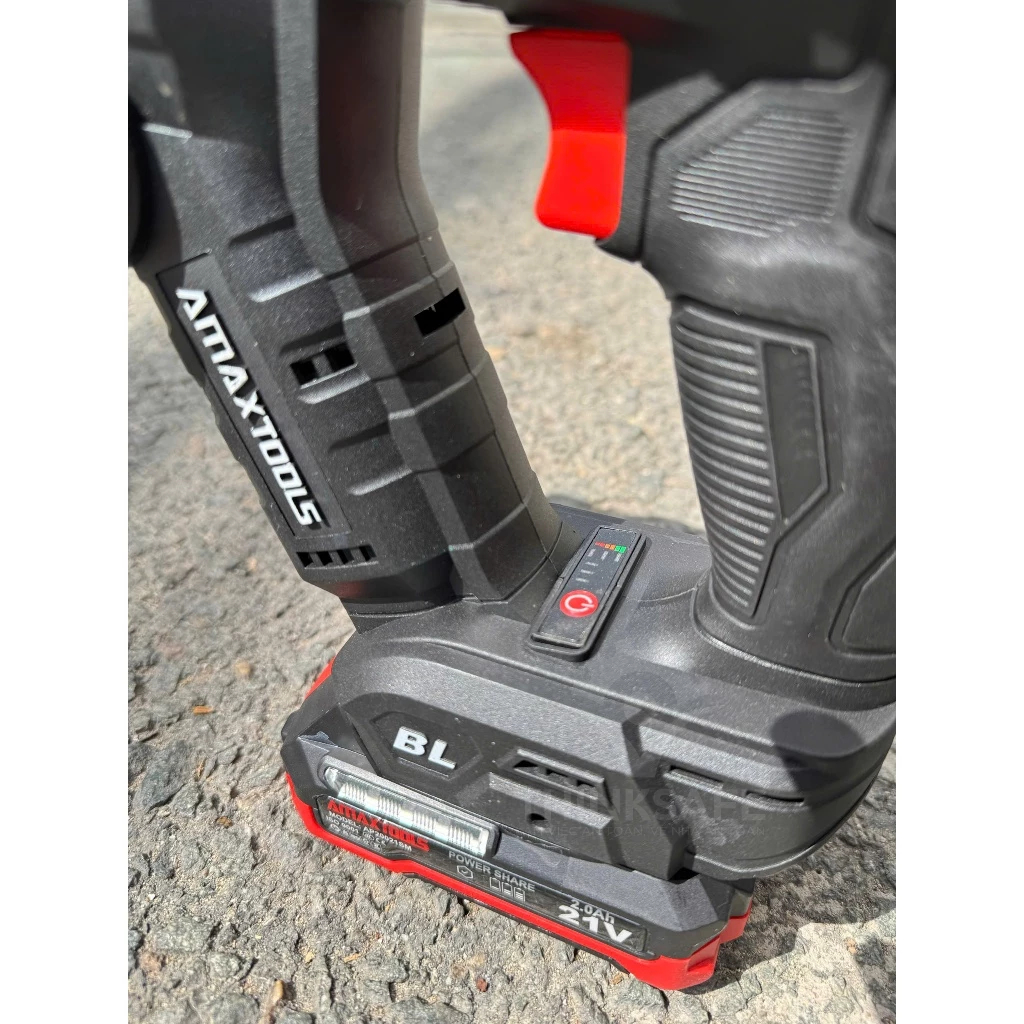 Khoan bê tông 2 chức năng pin 21V Amaxtools A3CN12SM