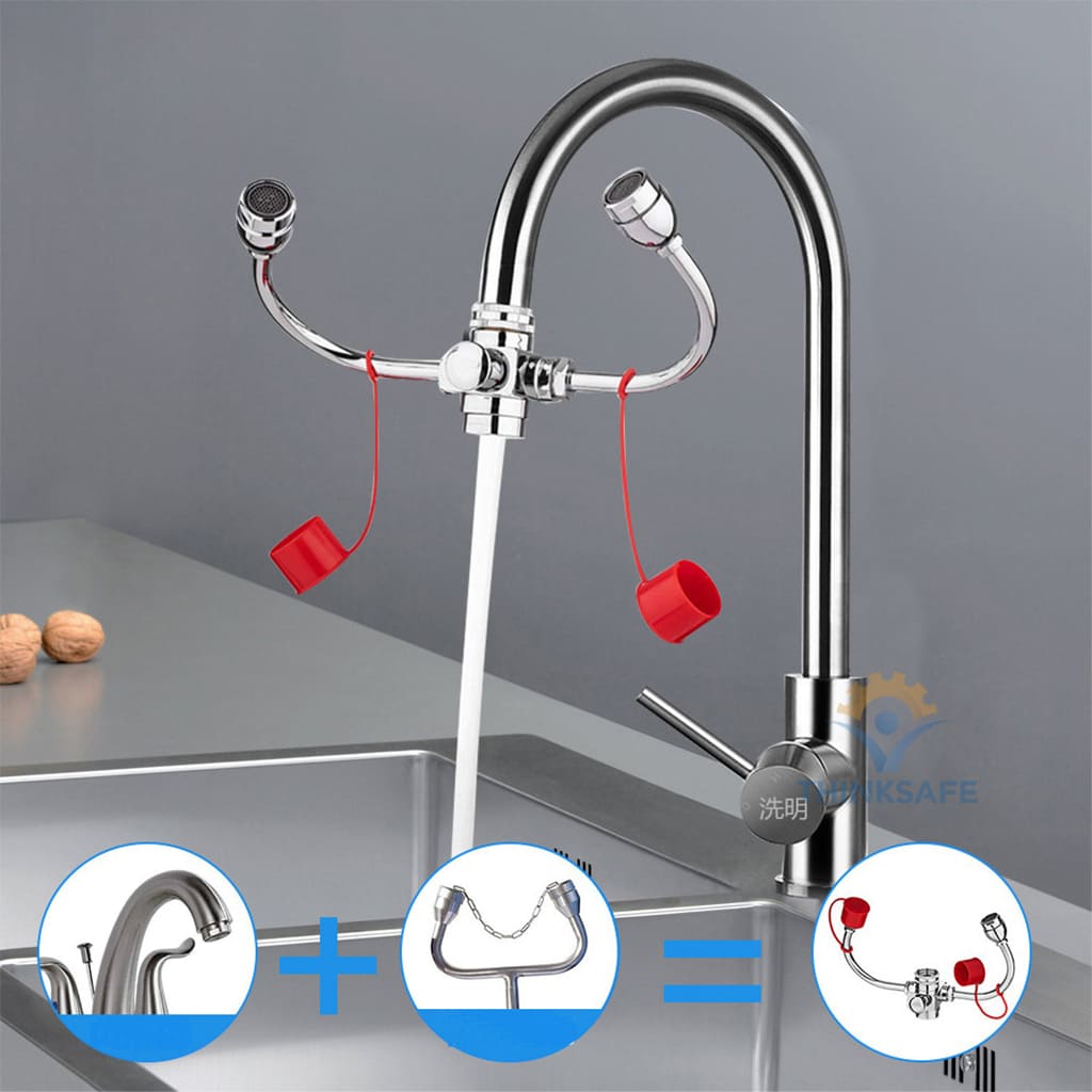 Vòi rửa tay kết hợp rửa mắt khẩn cấp HIST3H-2WQ