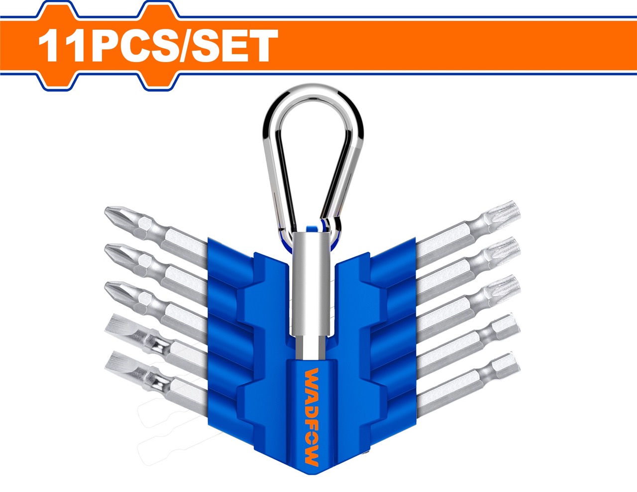Bộ 11 mũi bắt vít WADFOW WBS1601