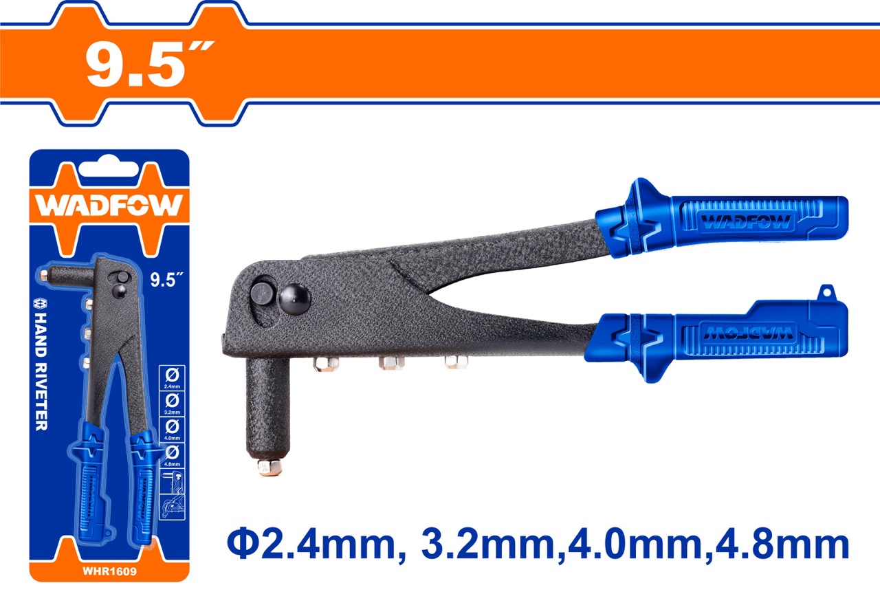 Kềm rút rivet Wadfow WHR1609 WHR1610 kích thước 9.5 inch 10.5 inch dụng cụ cầm tay Wadfow chính hãng - Thinksafe