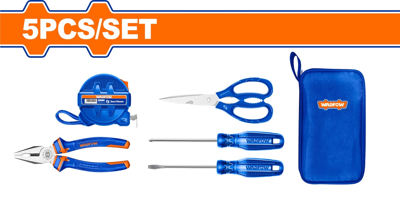 Bộ 5 món dụng cụ thông dụng WADFOW WHS1M05