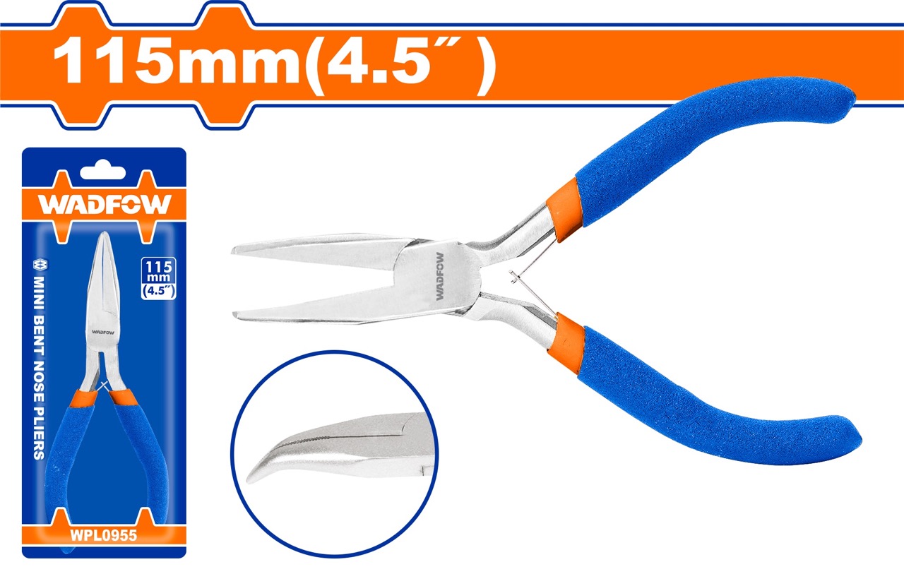 Kềm mũi cong mini 4.5