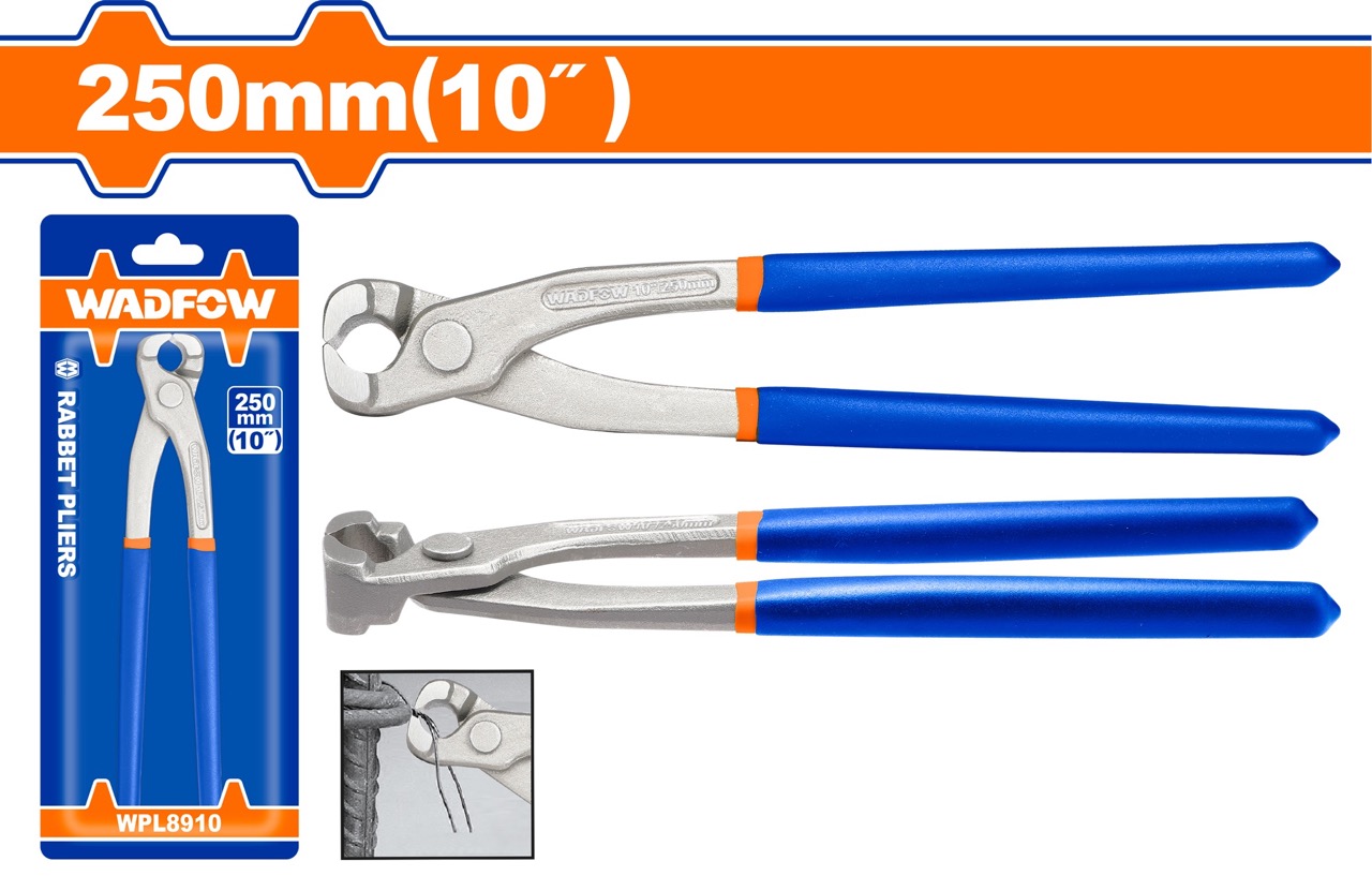 Kềm càng cua Wadfow WPL8909 WPL8910 WPL8912 dài 9-12inch tay cầm bằng nhựa được phủ lớp dầu bóng và chống gỉ - Thinksafe