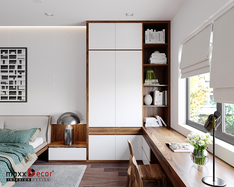 THIẾT KẾ NỘI THẤT GỖ ÓC CHÓ BIỆT THỰ ĐẸP SANG TRỌNG