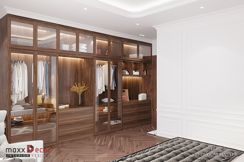 Thiết kế nội thất biệt thự gỗ tự nhiên truyền thống bền đẹp