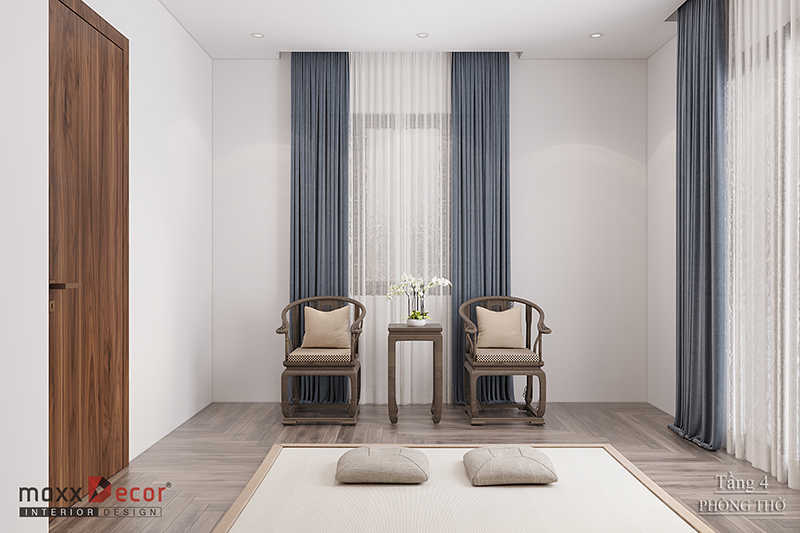 Thiết kế nội thất nhà phố hiện đại tại Hoài Đức - Hà Nội