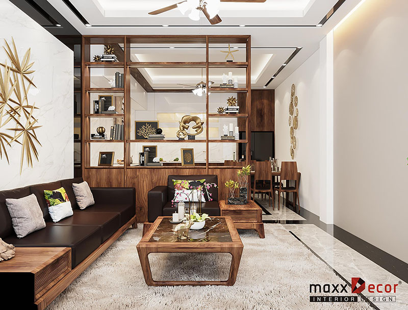 THIẾT KẾ NỘI THẤT PHÒNG KHÁCH - BẾP ĐẸP TỪNG CHI TIẾT