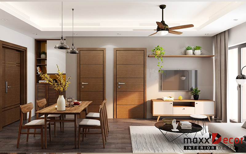 THIẾT KẾ NỘI THẤT GỖ ÓC CHÓ ĐẸP HIỆN ĐẠI