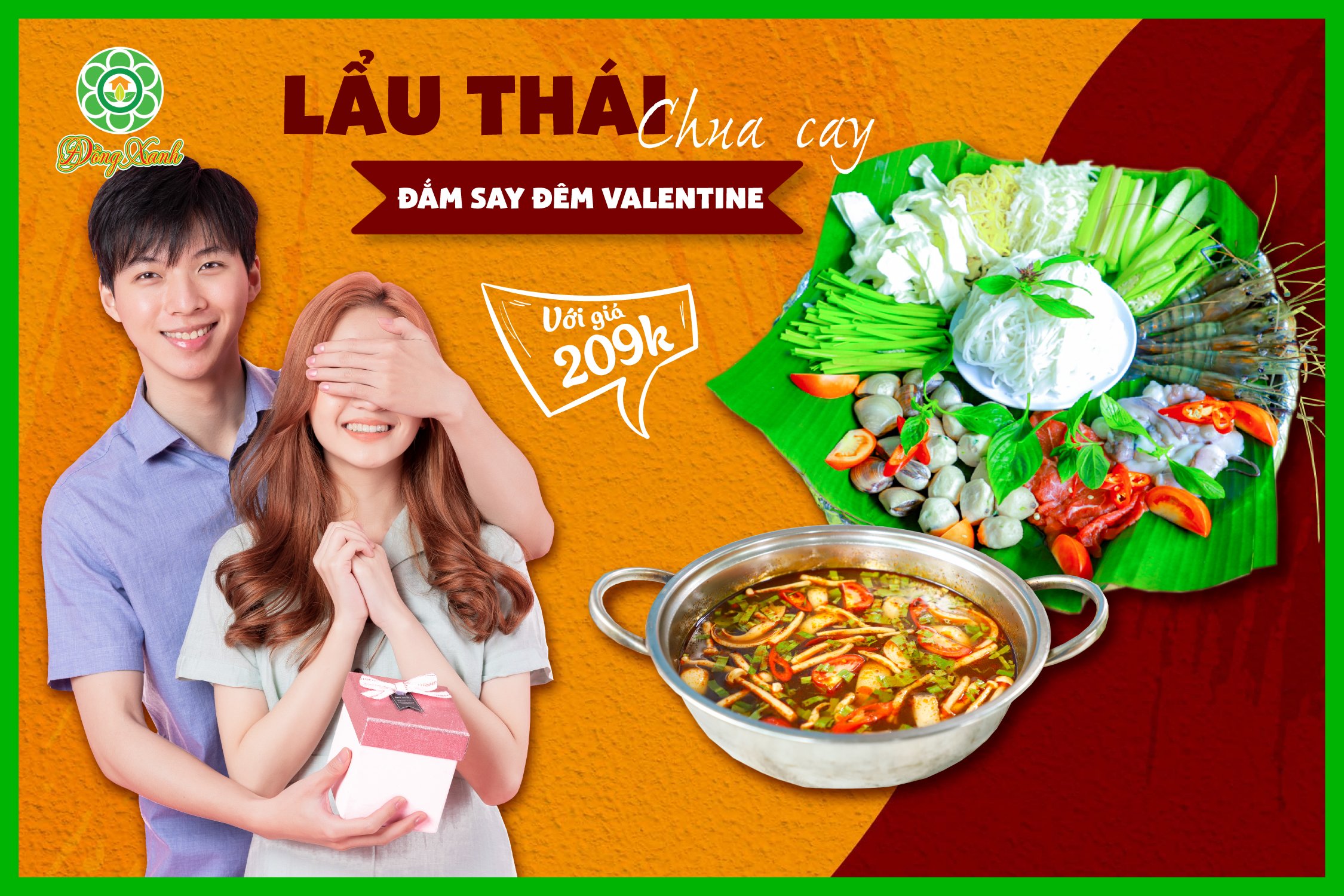 💃  LẨU THÁI CHUA CAY - ĐẮM SAY ĐÊM VA-LEN-THAI cùng Crush chỉ với #209K thôi nè các bạn sinh viên ơi!
