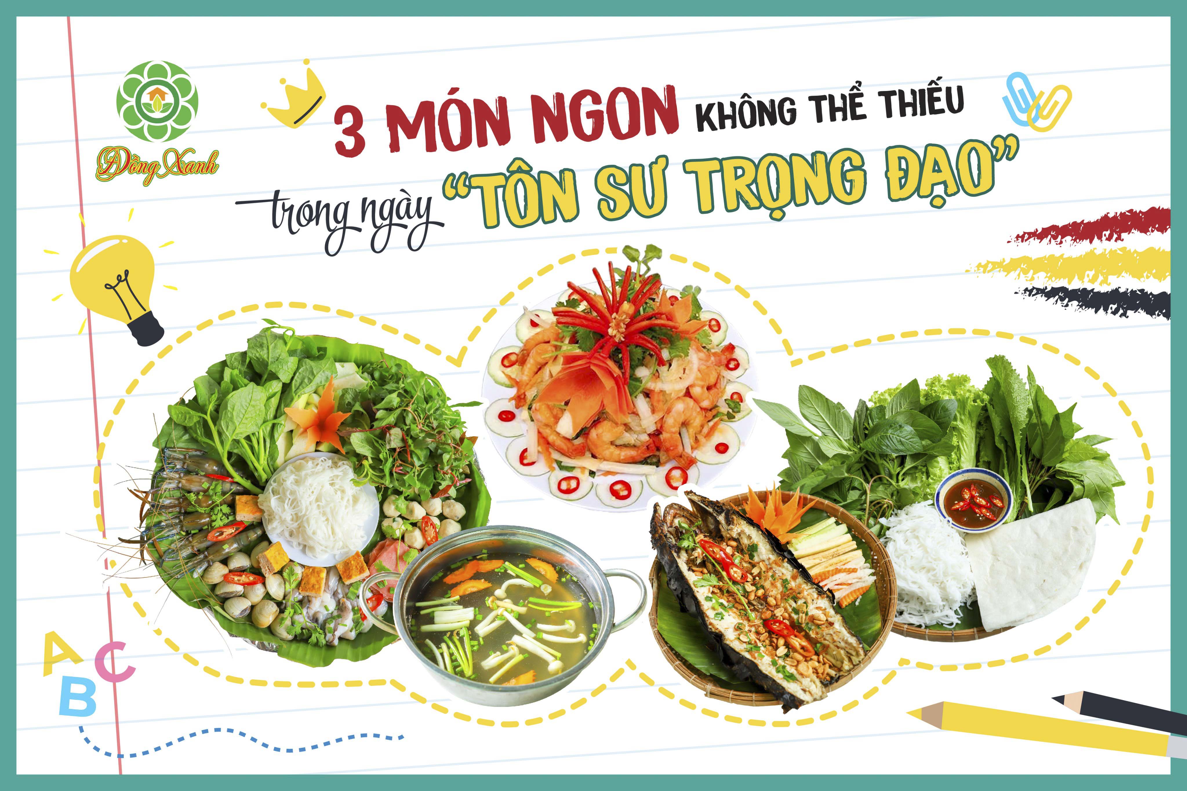 💥 Top 3 món không thể thiếu trong ngày “TÔN SƯ TRỌNG ĐẠO”