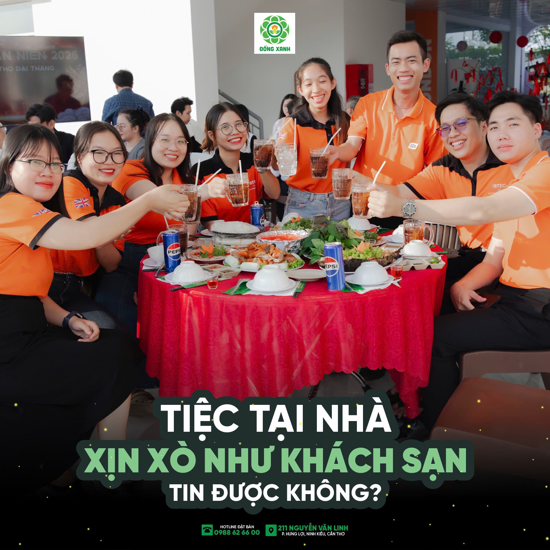 TIỆC TẠI NHÀ XỊN XÒ NHƯ KHÁCH SẠN, CÓ THẬT KHÔNG?