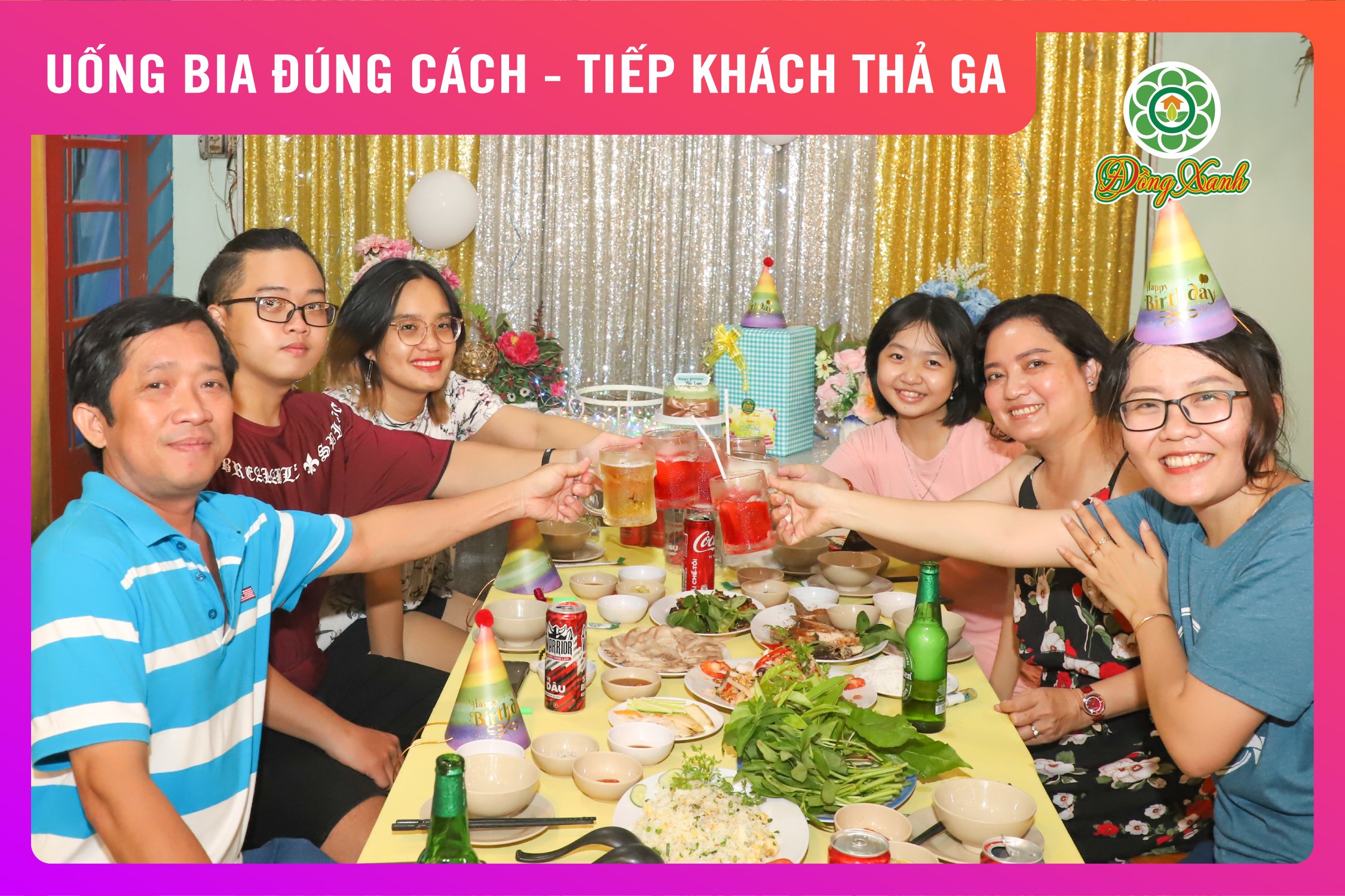 🍻 UỐNG B.I.A ĐÚNG CÁCH – TIẾP KHÁCH THẢ GA.
