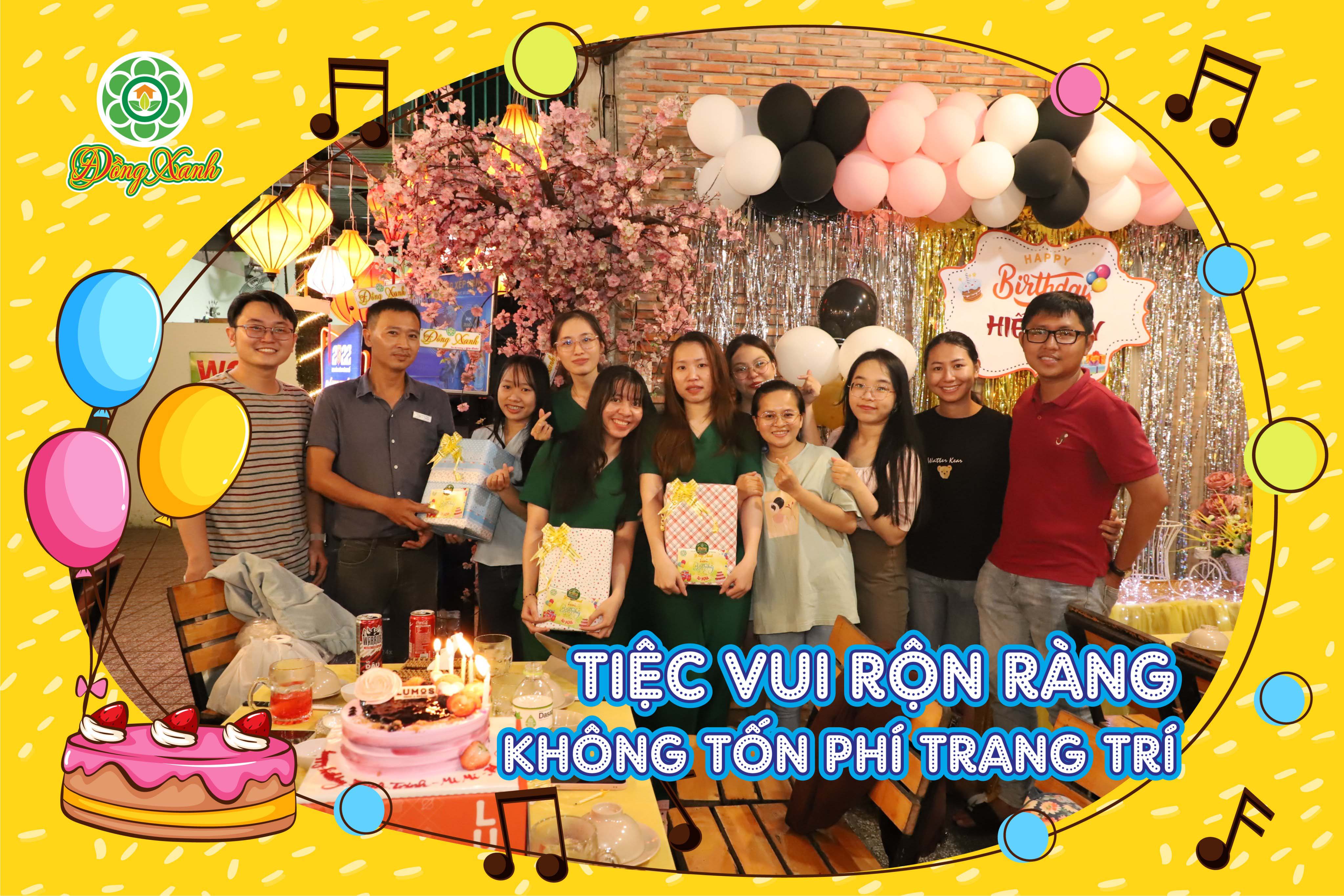 🔥🔥 CHẤN ĐỘNG!  🔥#ĐỒNG_XANH #MIỄN_PHÍ TRANG TRÍ SINH NHẬT TỪ HÔM NAY.