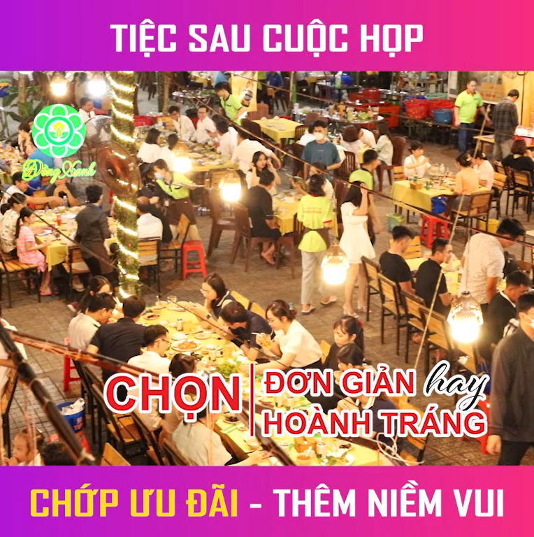 ️🎉 TIỆC SAU CUỘC HỌP – CHỚP #ƯU_ĐÃI THÊM NIỀM VUI ️🎉 #0Đ_PHÍ_TRANG_TRÍ Cho tiệc vui nội bộ thêm hoành tráng.