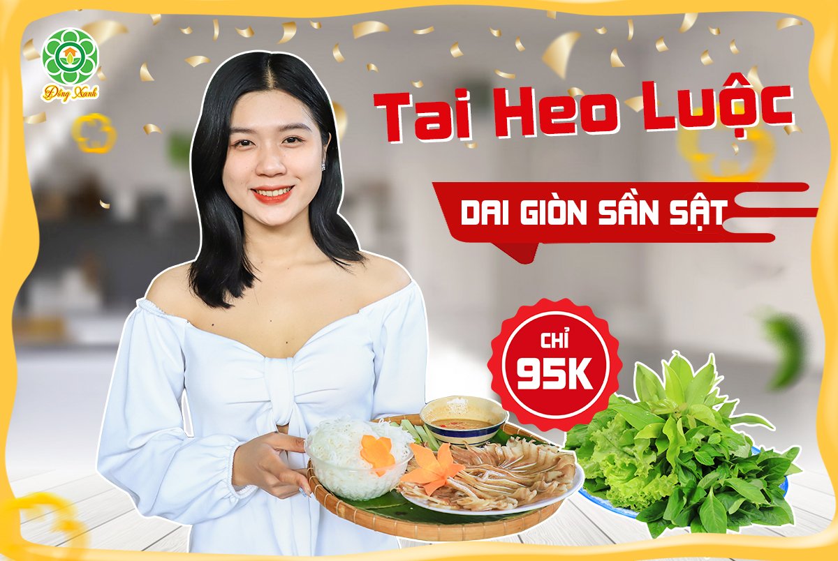 👍👍DAI GIÒN SẦN SẬT – BẮT VỊ THĂNG HOA CÙNG TAI HEO LUỘC CUỐN BÁNH TRÁNG