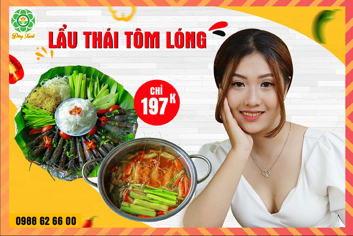 😝“Cho em order 1 phần Lẩu thái tôm lóng … ngóng chờ anh iu hihi!”
