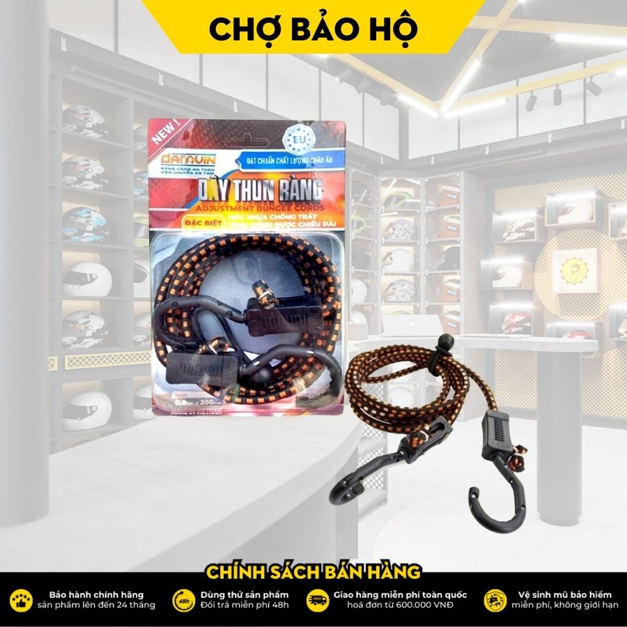 **DÂY RÀNG DARAVIN CÓ TĂNG CHỈNH 2M Chợ Bảo Hộ - Đồ Phượt & Bảo Hộ Xe Máy