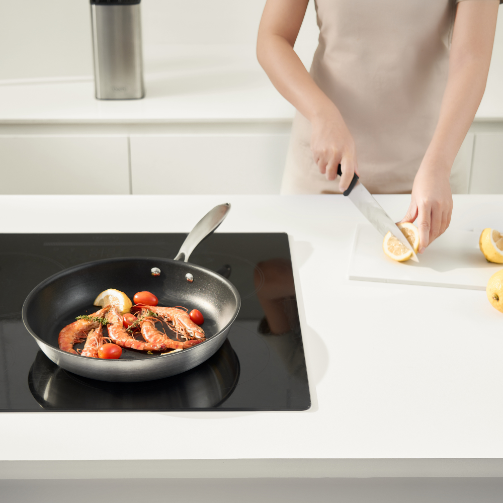 Chảo inox chống dính nguyên khối Omi Essential 24 cm (chảo rán) Đồ gia ...