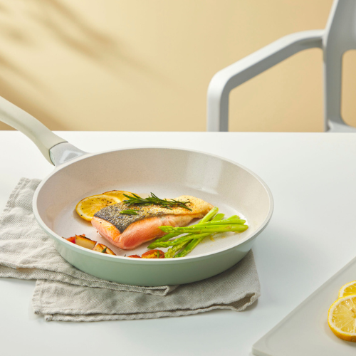 Chảo vân đá Omi Simple 20cm (chảo rán) Đồ gia dụng Inochi