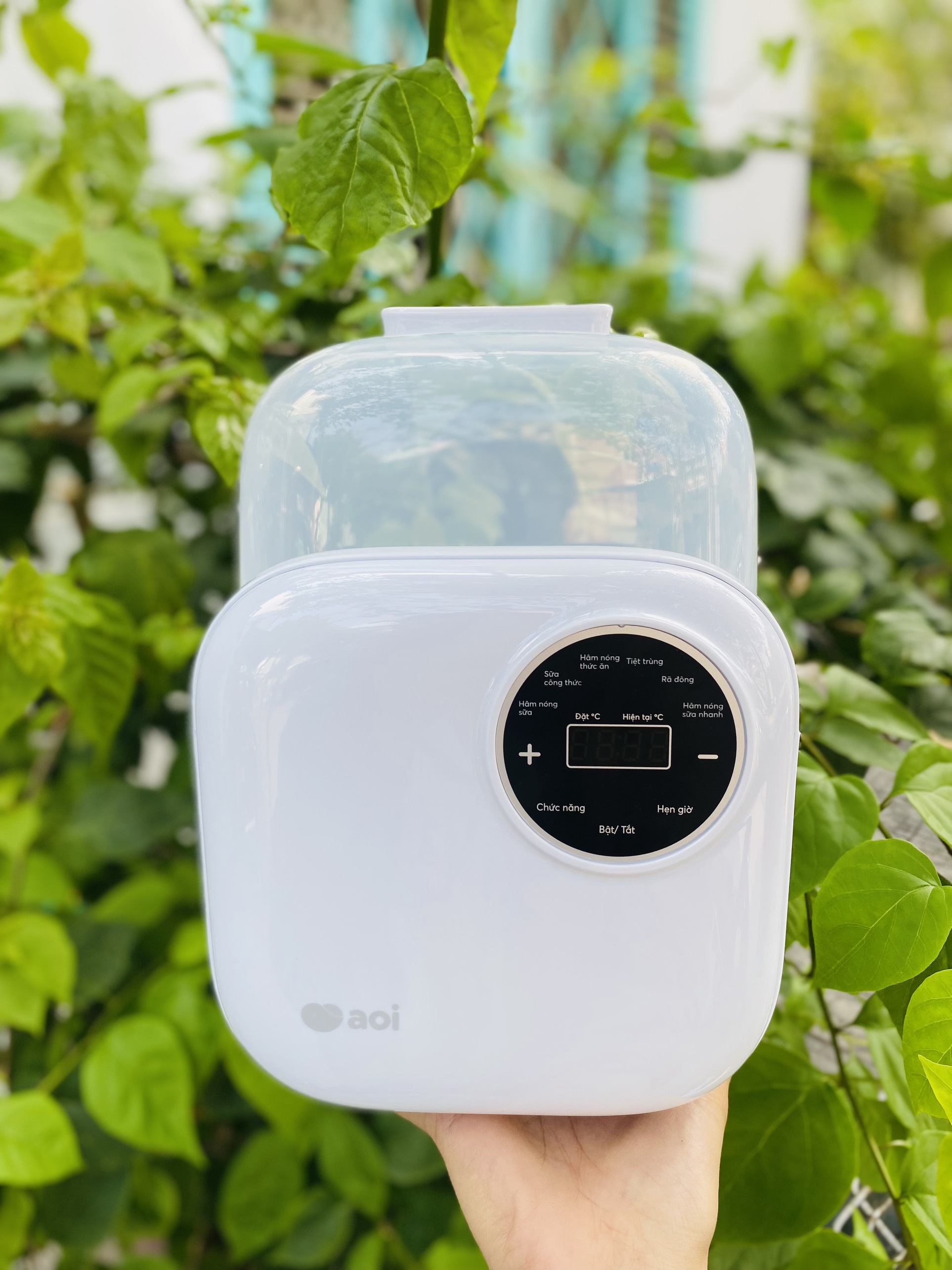 Máy hâm sữa và tiệt trùng Aoi Cube Đồ gia dụng Inochi