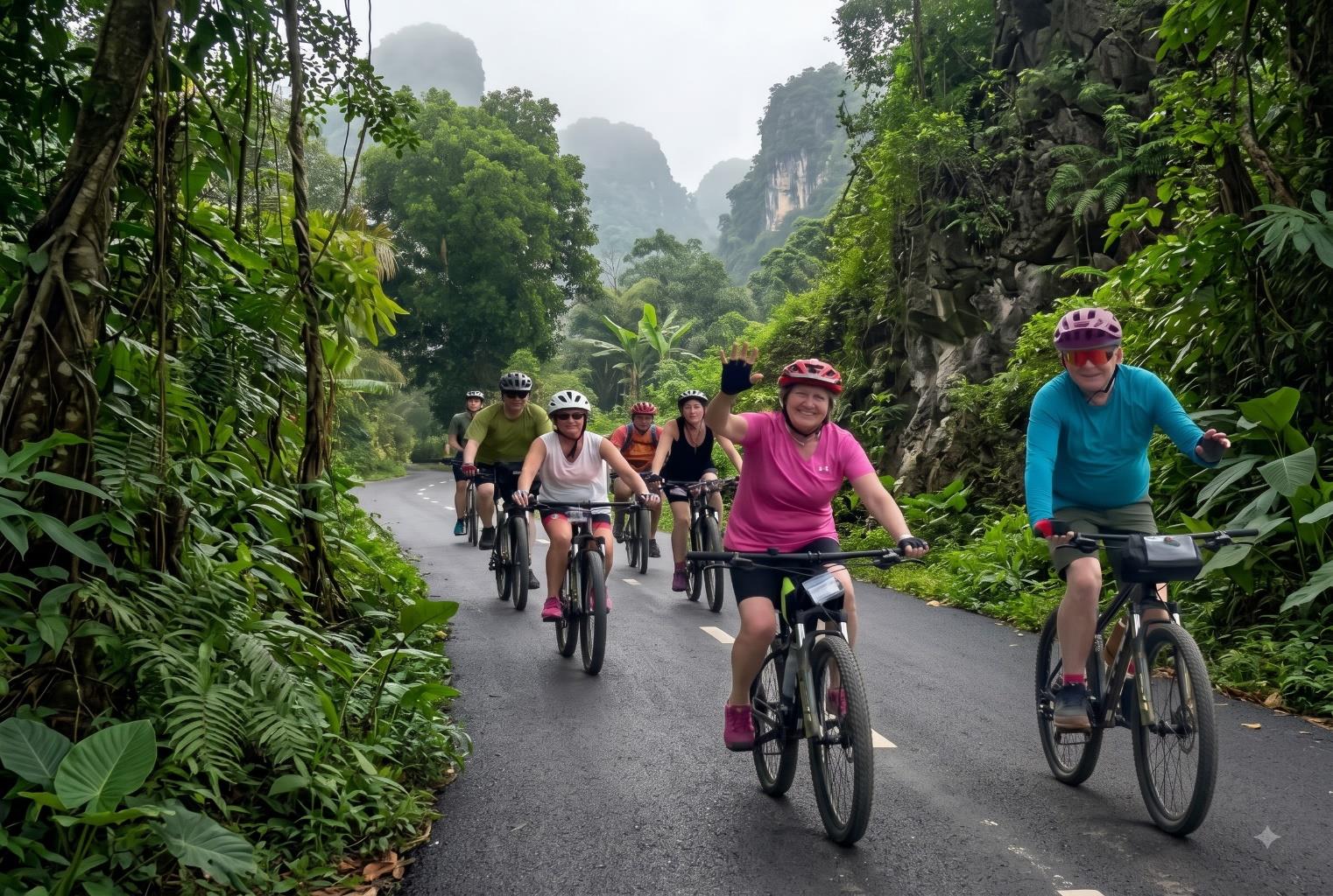 10 DAY CENTRAL VIETNAM CYCLING TOURS | DMZ, PHONG NHA CAVES, TULAN ADVENTURE