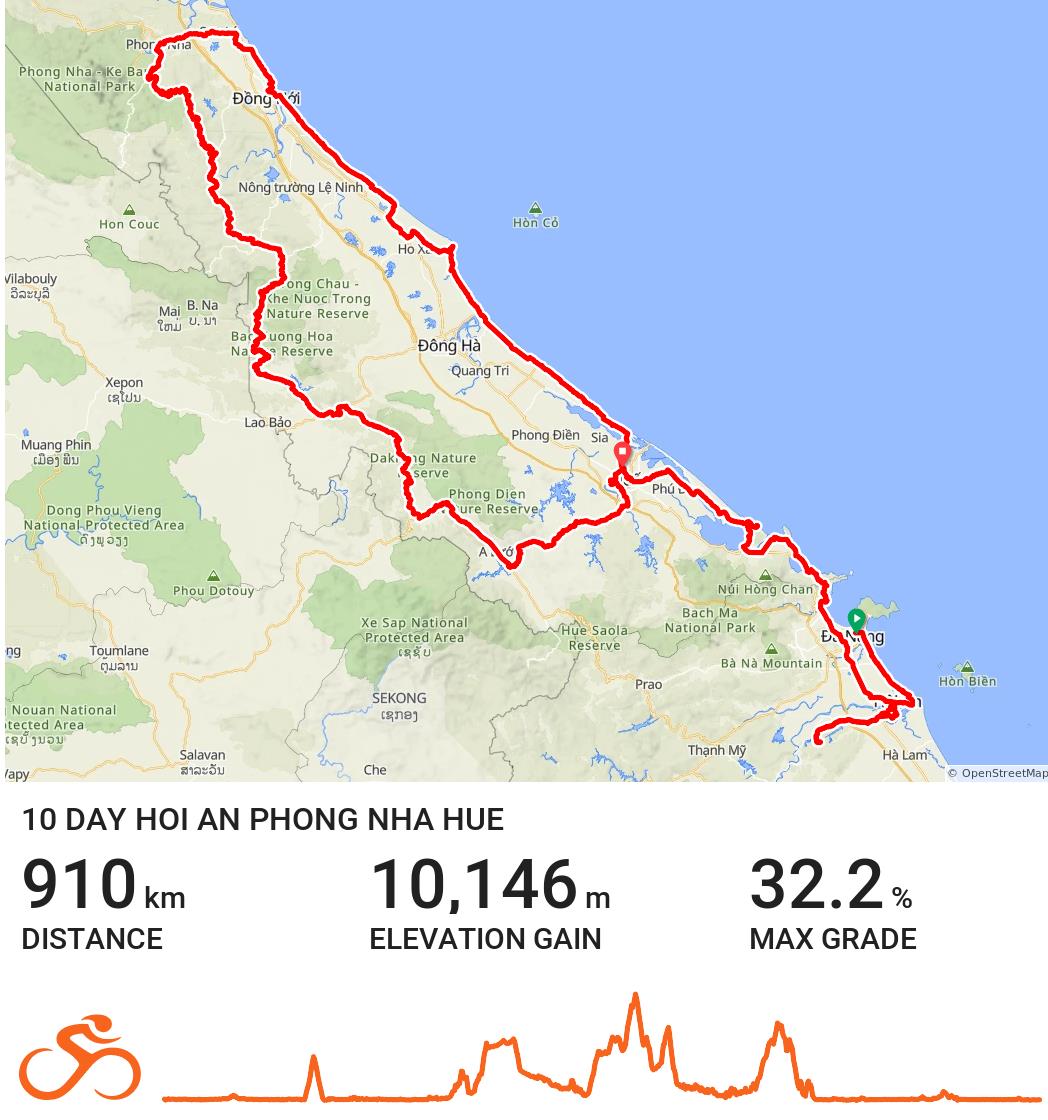 10 DAY CENTRAL VIETNAM CYCLING TOURS VIA HO CHI MINH TRAIL