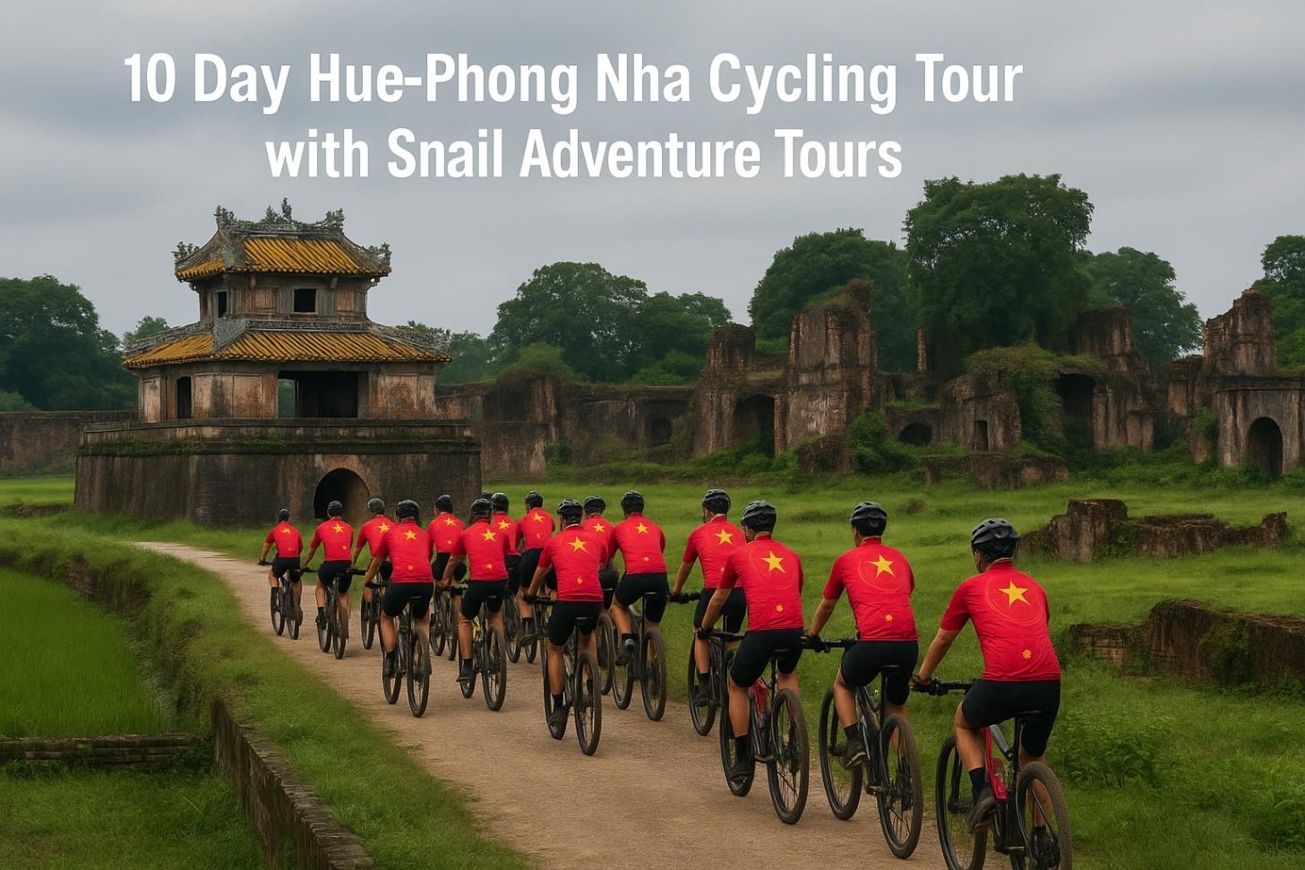 10 DAY CENTRAL VIETNAM CYCLING TOURS | DMZ, PHONG NHA CAVES, TULAN ADVENTURE