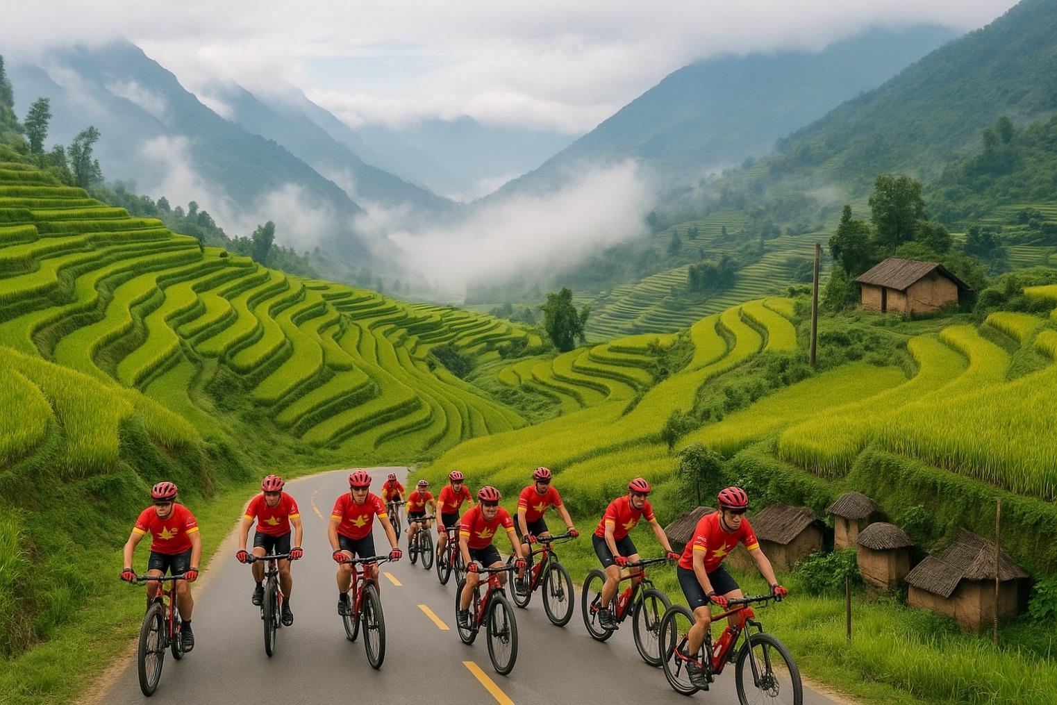10 DAY FAR NORTH VIETNAM CYCLING TOURS | Y TY -SAPA - HOANG SU PHI