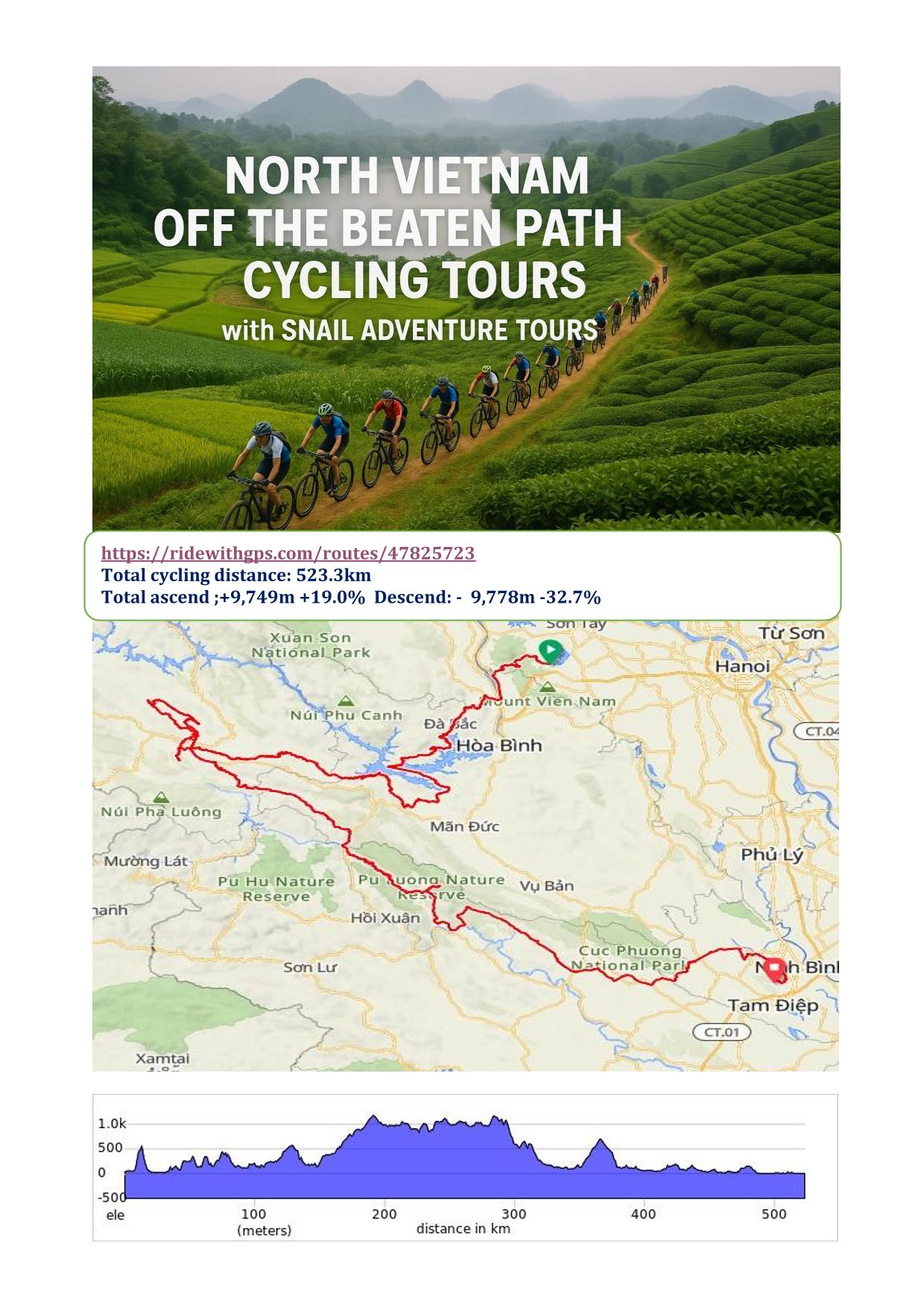 12 DAY VIETNAM CYCLING TOURS | XUAN SON - MOC CHAU - MAI CHAU - PU LUONG