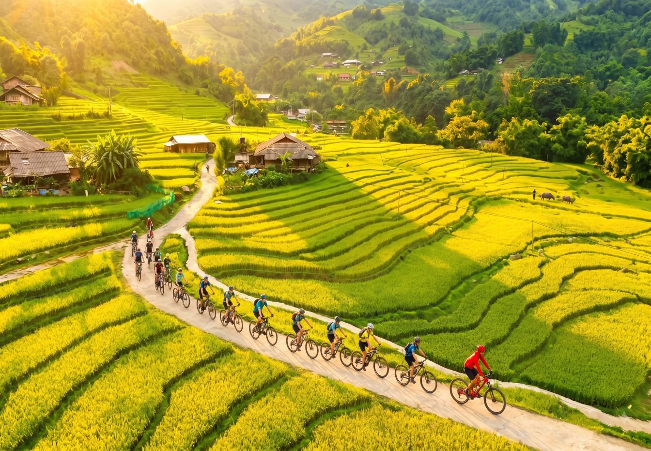 12 DAY NORTHERN VIETNAM CYCLING TOURS | MU CANG CHAI - HA GIANG LOOP ADVENTURE
