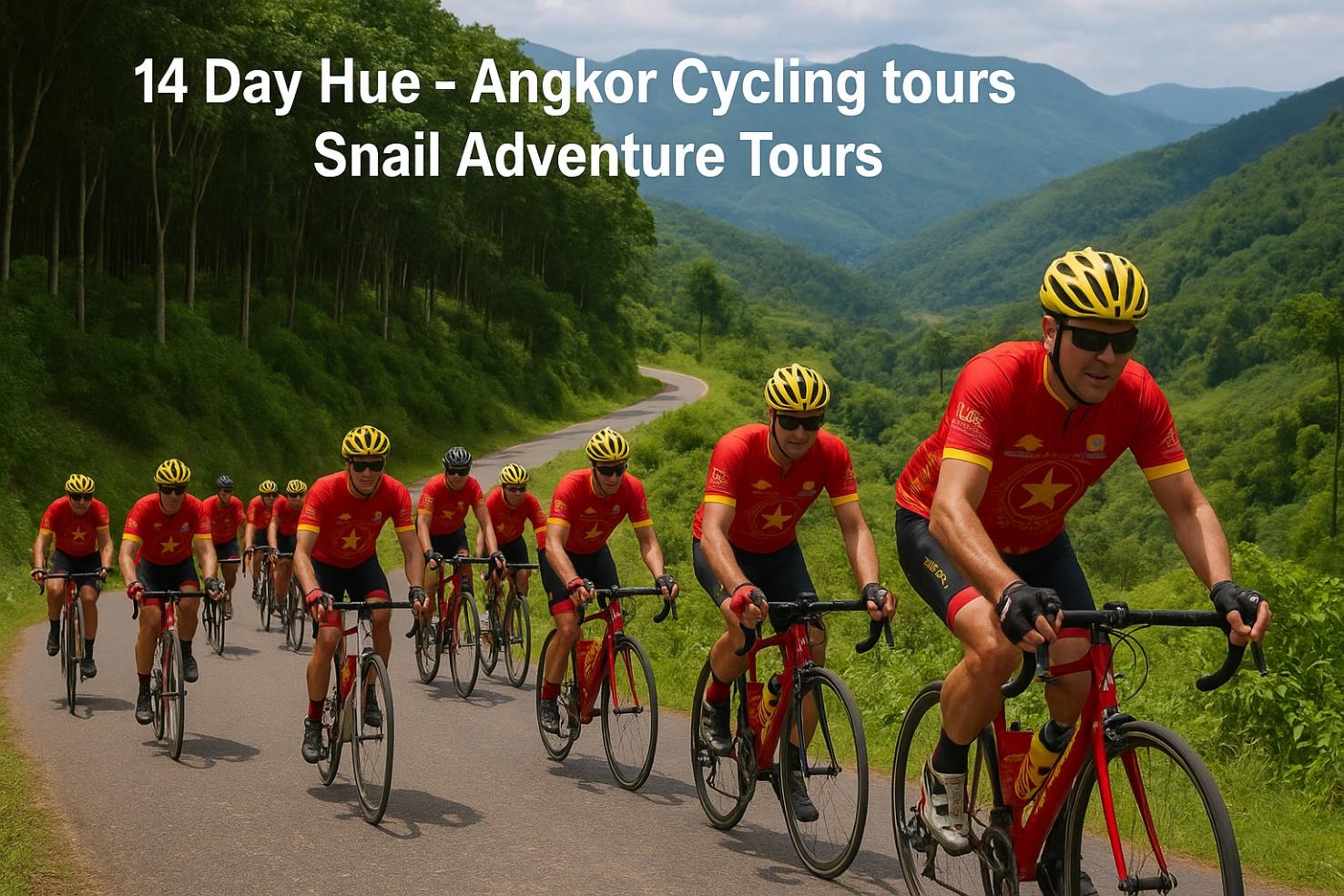 14 DAY HUE - ANGKOR CYCLING TOURS | VIETNAM - CAMBODIA CROSSING BORDER