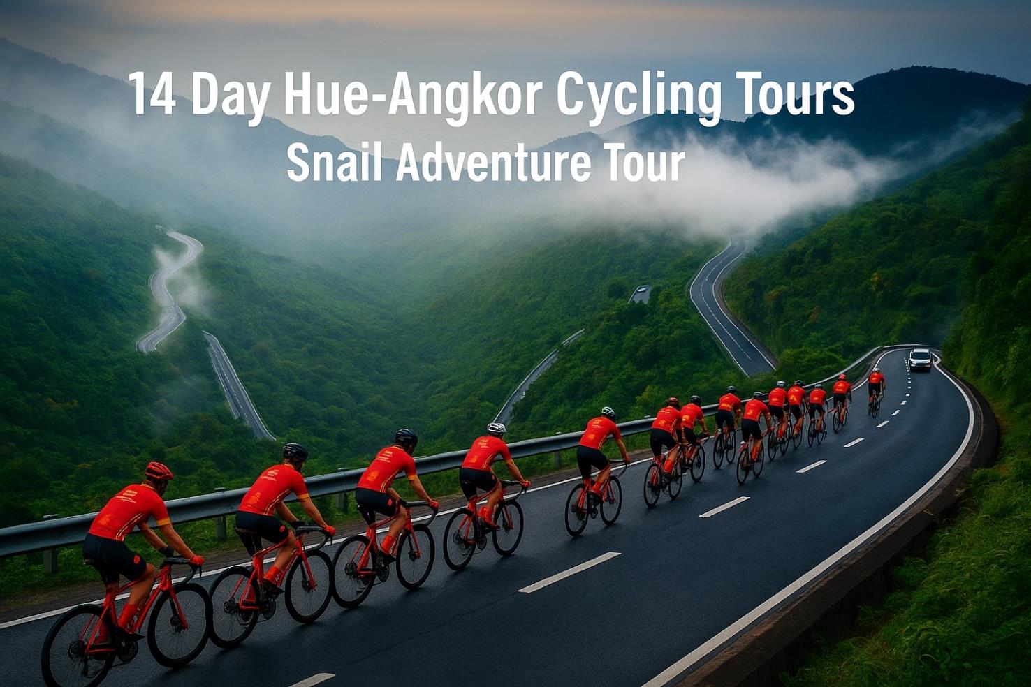 14 DAY HUE - ANGKOR CYCLING TOURS | VIETNAM - CAMBODIA CROSSING BORDER